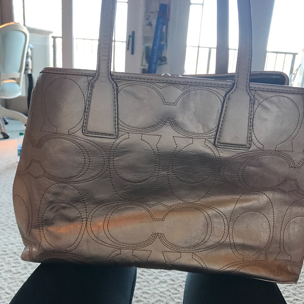 Coach shoulder bag! Used once!